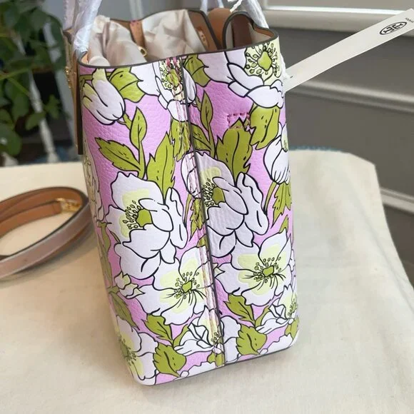 🌸NeW! Tory Burch Blake Printed Small Tote - Picture 6 of 8